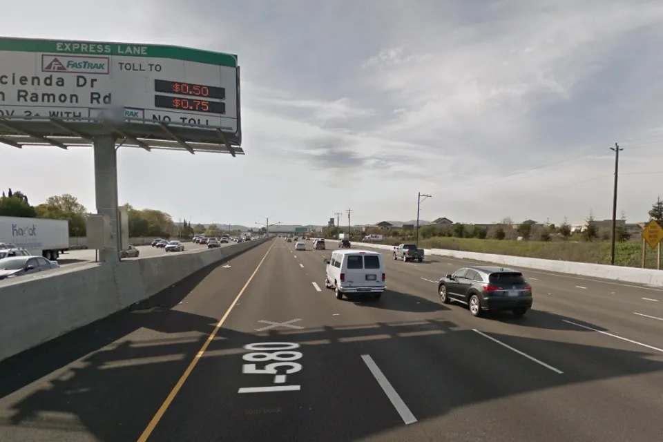 Dublin, California Freeway